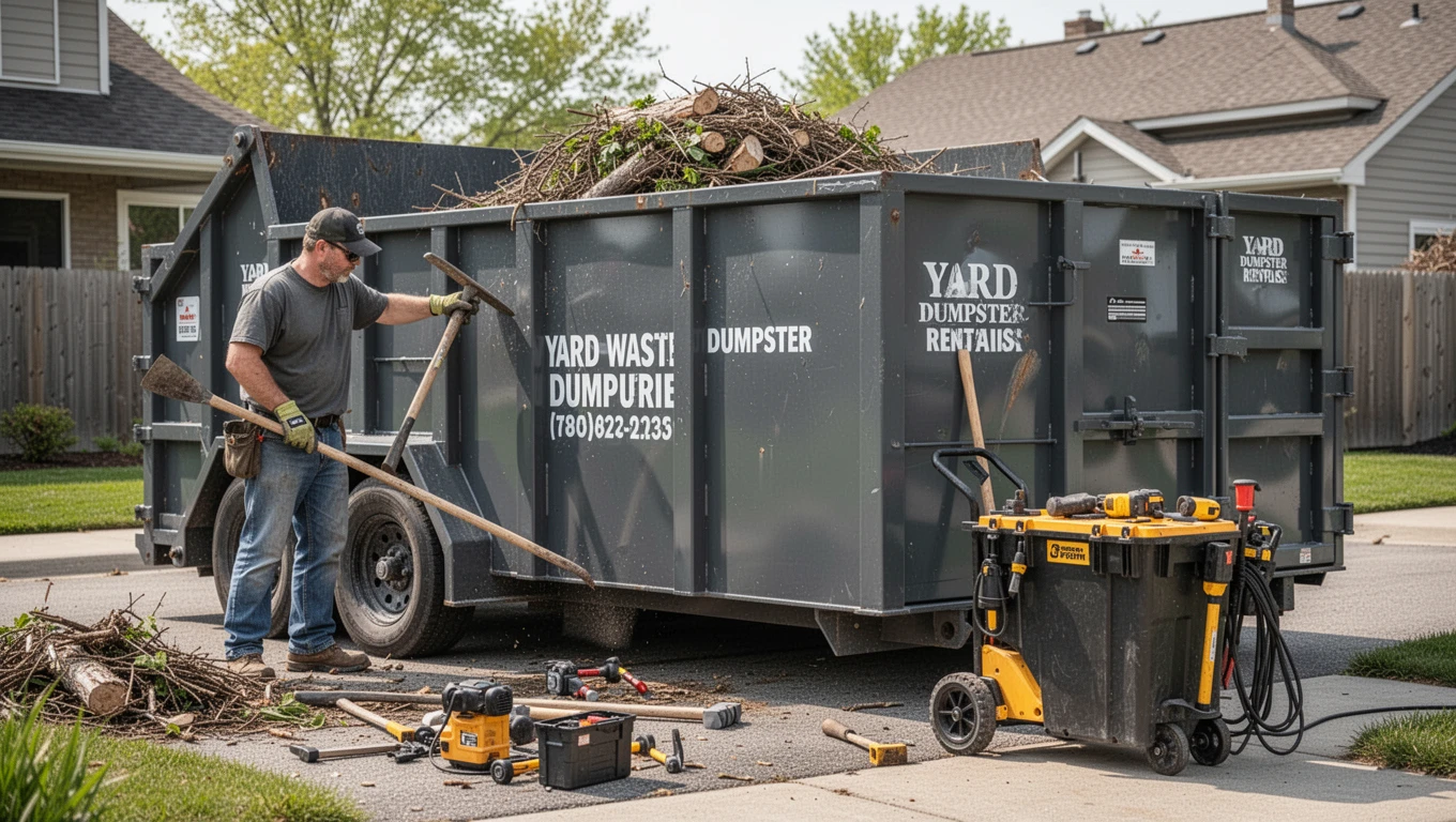 Yard Waste Dumpster Rental